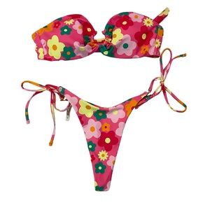 Floral bikini set